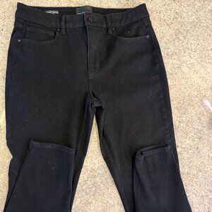 White House Black Market Sculpt High Rise Skinny Ankle Jeans – Black – Size 10